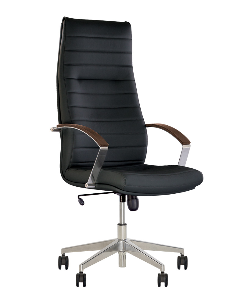 Крісло керівника NOWY STYL IRIS STEEL TILT AL70 LE-A чорне